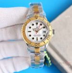 Swiss Replica Rolex Yachtmaster 37mm Ladies watch 2-Tone